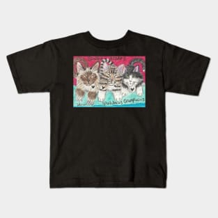 Spoiled Atears cat Kids T-Shirt